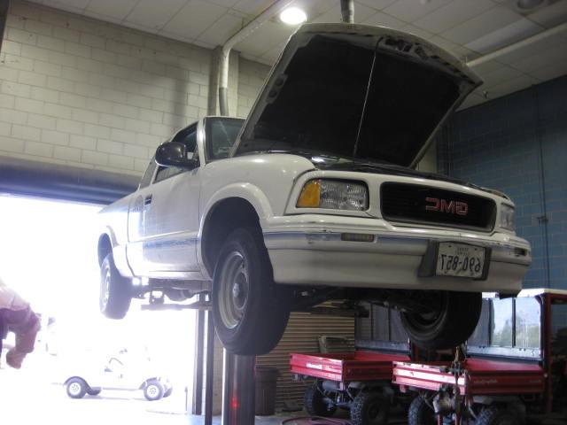 Truck maintenence at Texas Southern University Fleet Maintenance Division